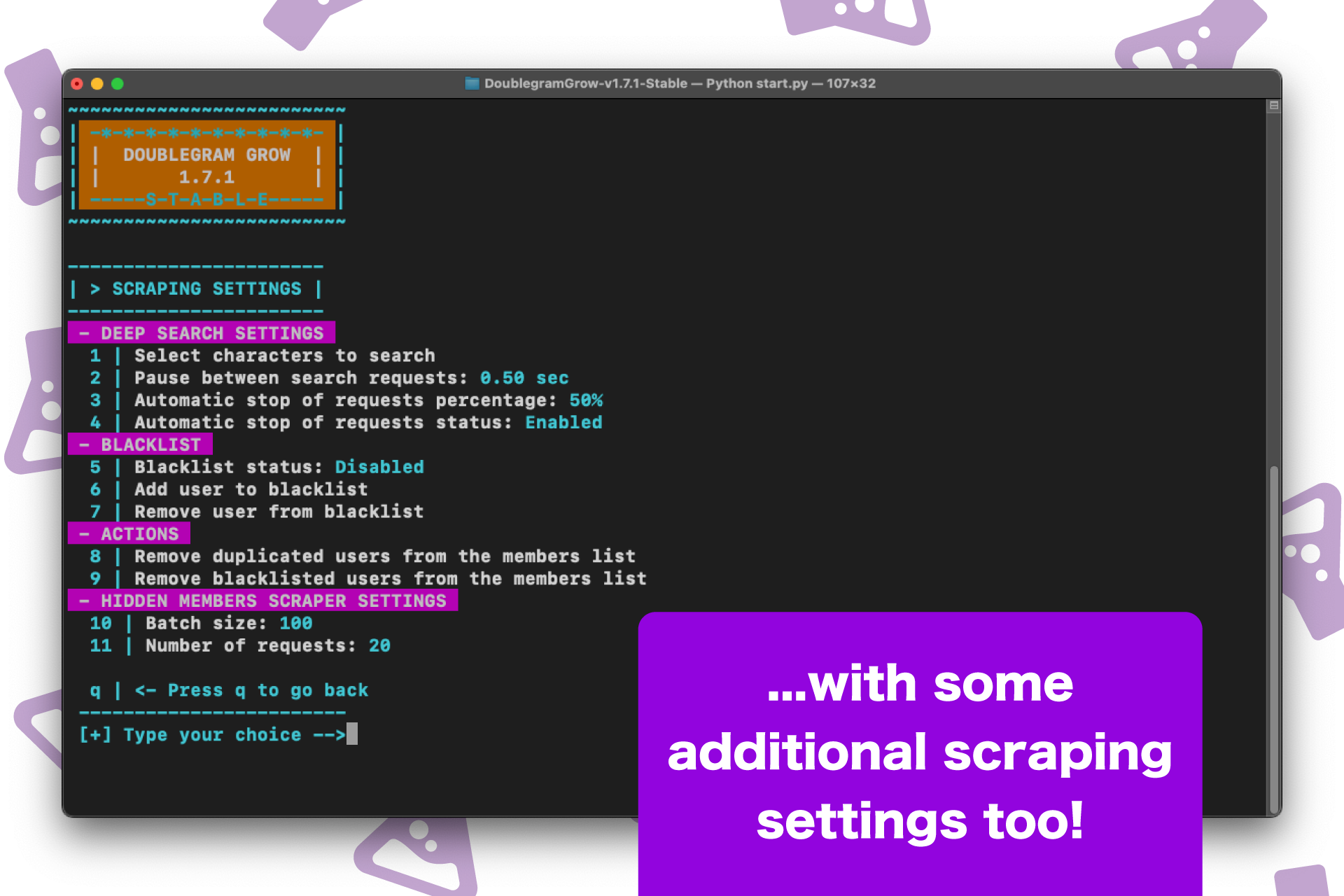 Doublegram Grow screenshot