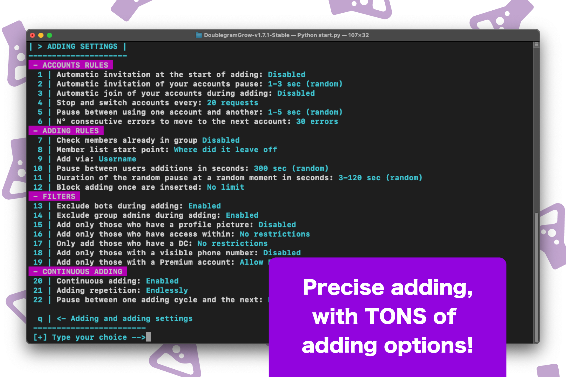 Doublegram Grow screenshot