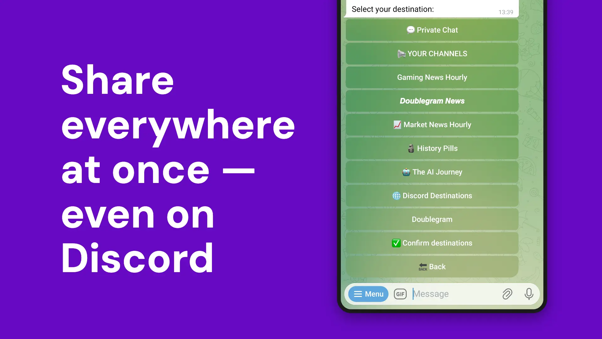 Doublegram AI screenshot