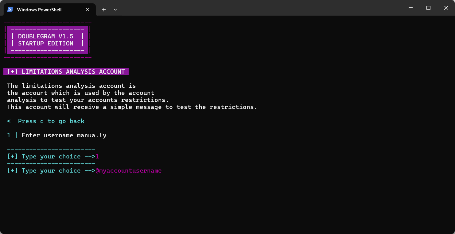Account analysis user