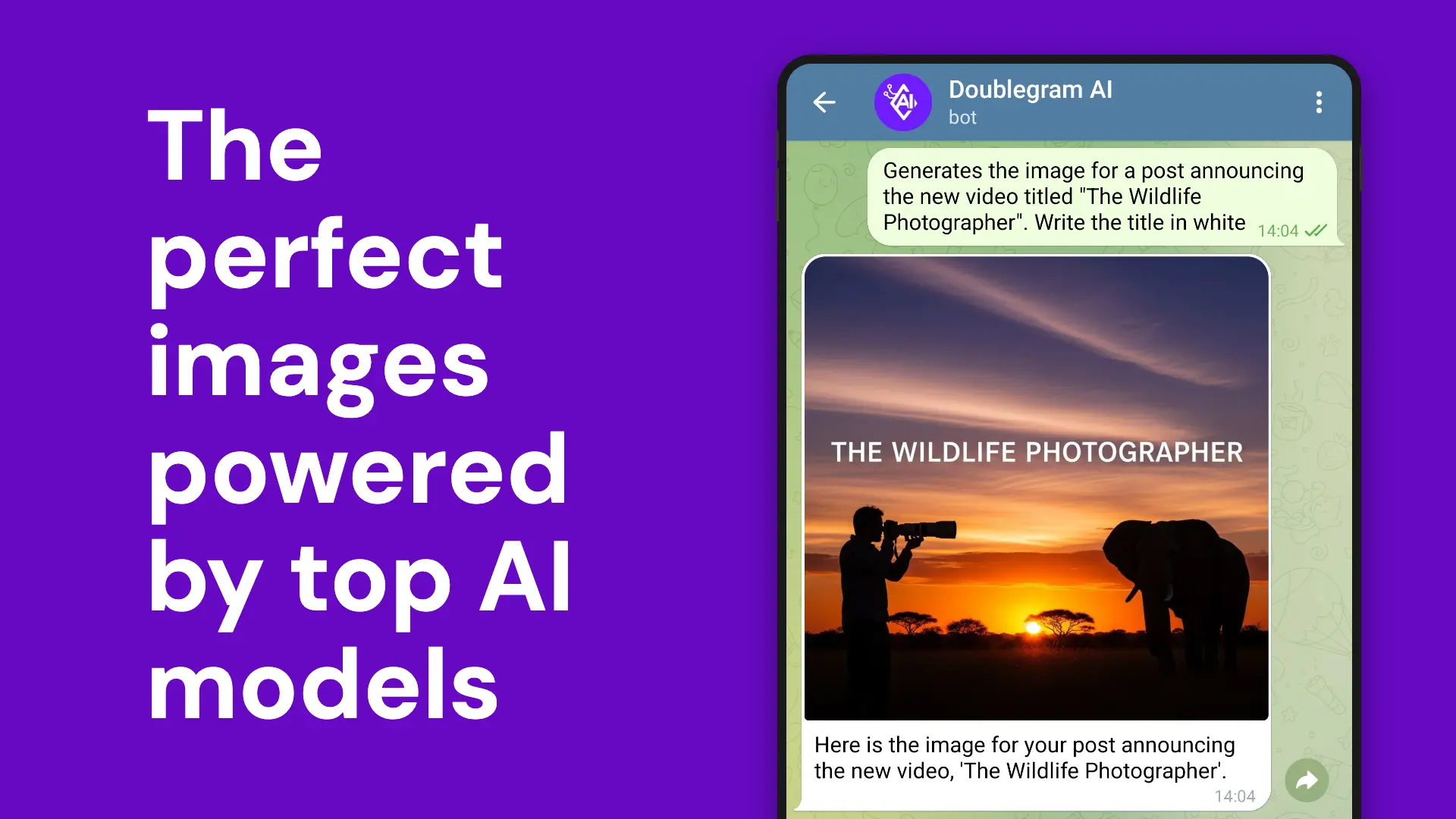 Doublegram AI screenshot